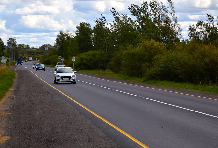 В Ленобласти отремонтирован подъезд к Красному Селу