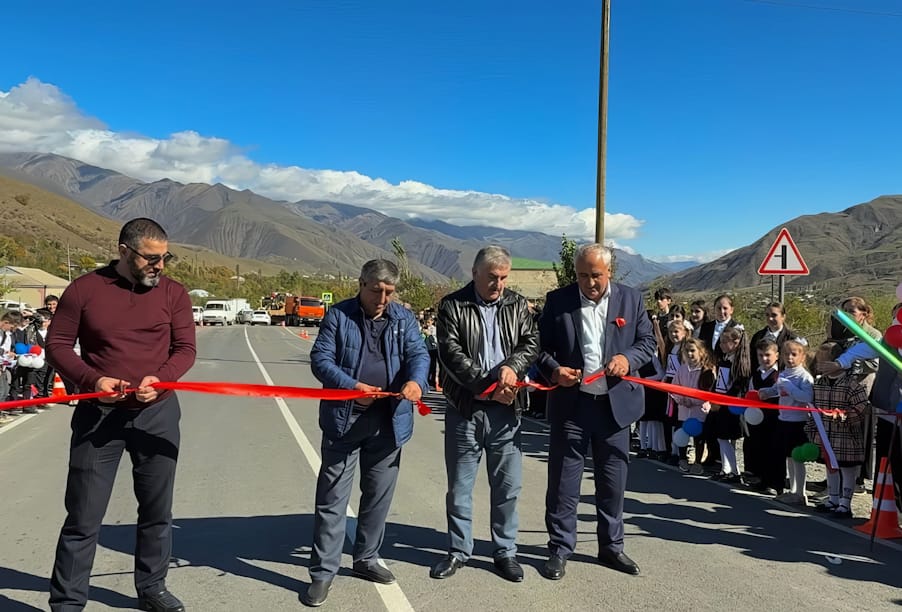 В Дагестане отремонтирован еще один участок трассы Магарамкент – Ахты – Рутул