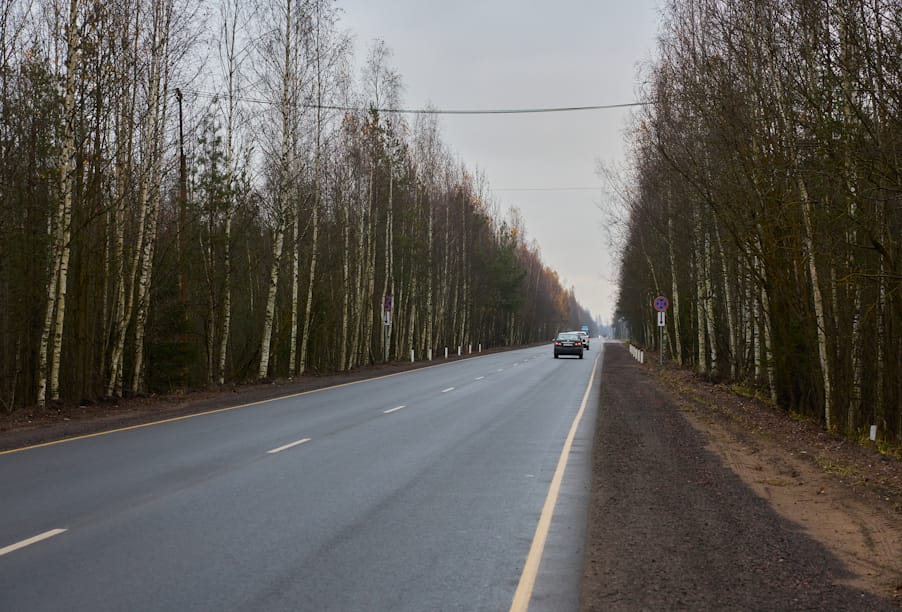 В Ленинградской области отремонтировано Южное шоссе