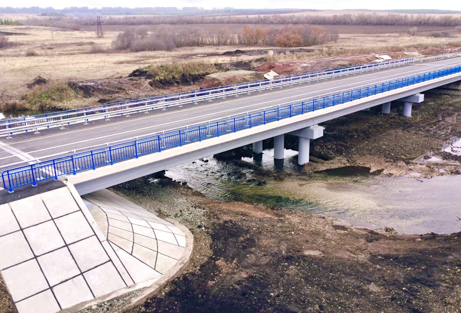 Оренбургская область: завершен капремонт моста через Сок в Северном районе