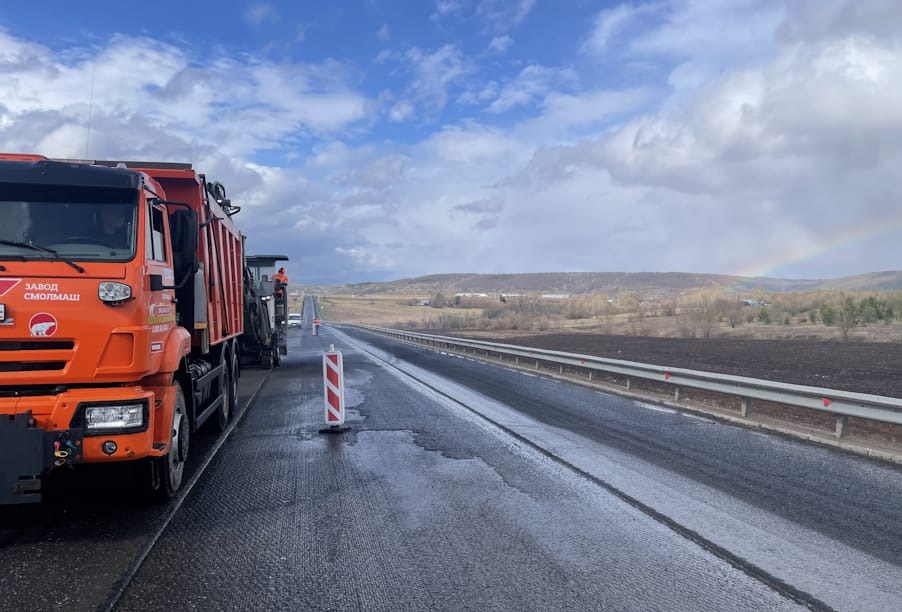 В Кировской области начался ремонт участка трассы Киров – Малмыж – Вятские Поляны