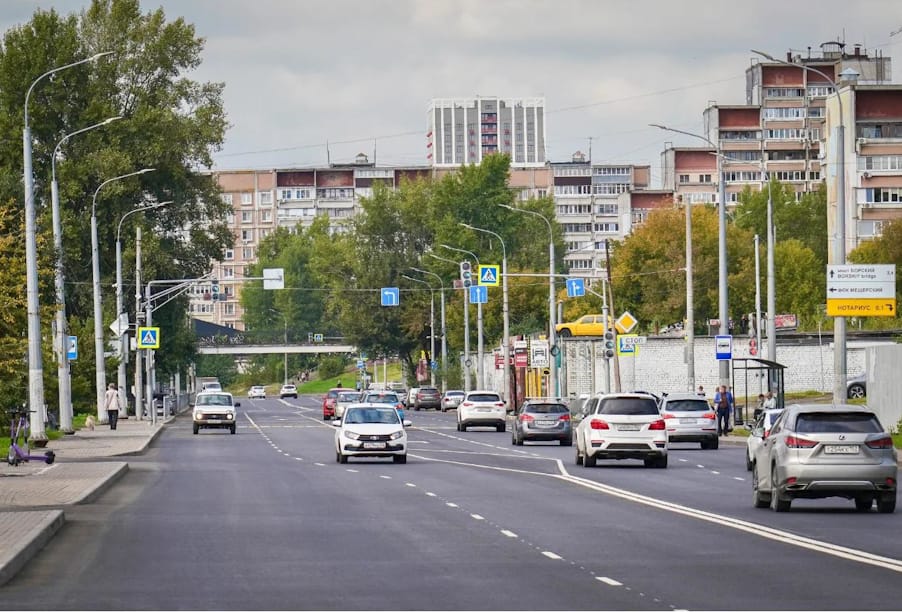 В Нижнем Новгороде отремонтировано 1,4 км дороги по улице Карла Маркса