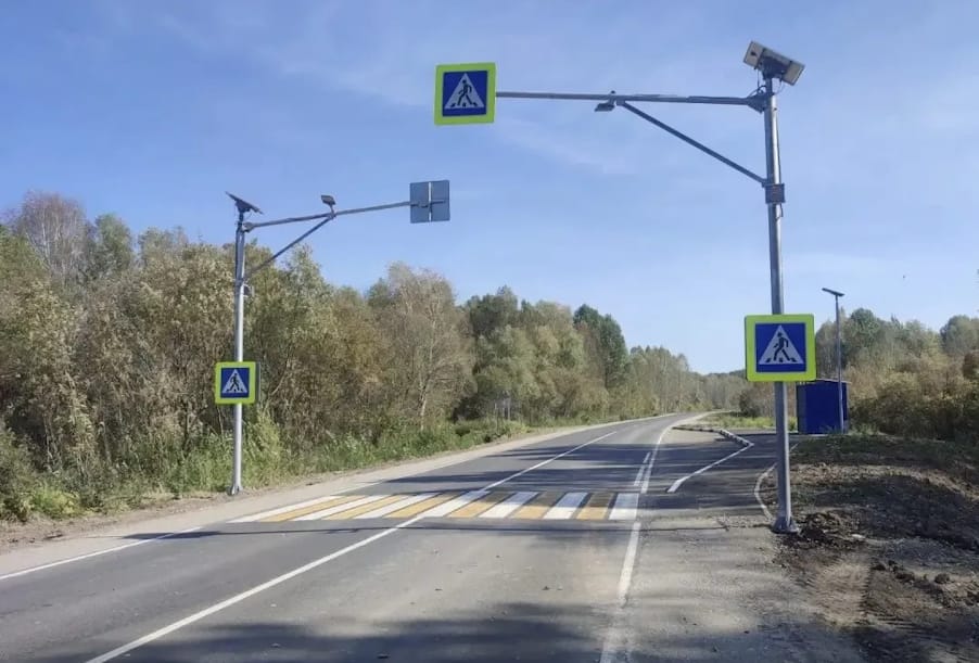 В Омской области завершен ремонт 10 км трассы Тобольск – Тара – Томск